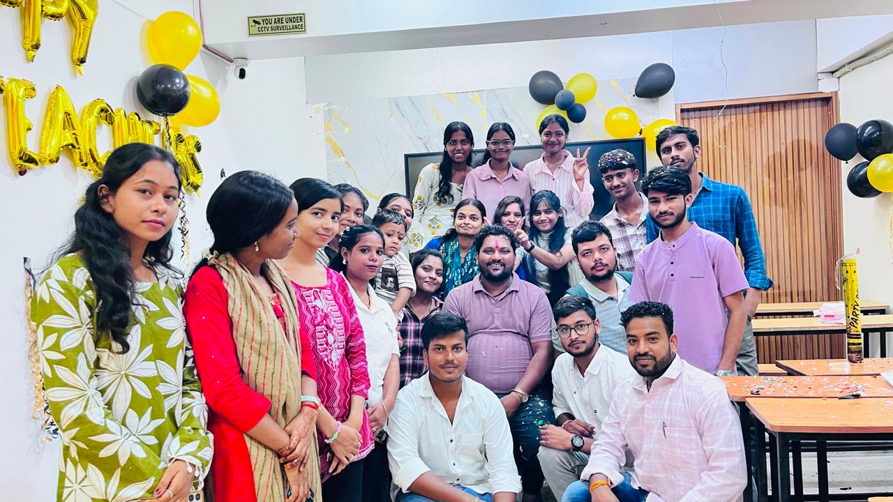Toppers and exam qualifiers celebration ceremony at The Pankaj English Classes Dhanbad